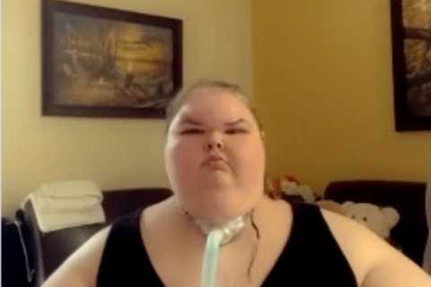 1000-lb Sisters’ Tammy Slaton shows off her 115-pound weight loss in new full-body video from rehab