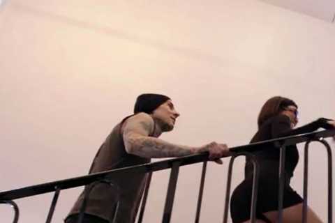 Kardashian fans spot ‘NSFW moment’ between Kourtney and her fiance Travis Barker in new Hulu show..