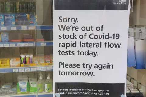 Shameless Covid test hoarders show off stockpiled free kits before £5 charge comes in – and..
