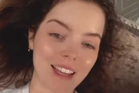 Maura Higgins reveals she’s lost a stone and hasn’t showered in three days after being struck down..