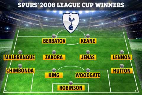 Tottenham’s 2007/08 League Cup winning XI and where they are now as Spurs chase first trophy under..