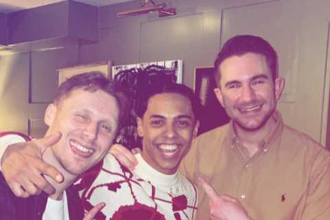 EastEnders stars in reunion night out as Jamie Borthwick and Tony Clay party with departed Zack..