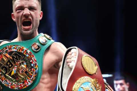 Josh Taylor’s trainer Ben Davison even told fighter in corner he needed KO in 12th round during..