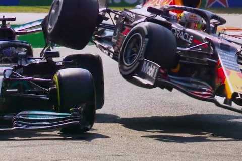 ‘It’s constant warfare’ – Lewis Hamilton’s epic F1 title fight with Max Verstappen shown off in..