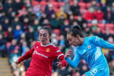 Manchester United 1 Man City 4: Weir strikes again as City brush Red Devils aside to secure FA Cup..