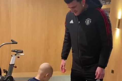 Who is football fan River Rhodes and why has he had radiotherapy?