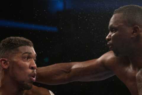 Anthony Joshua confirms he wants Dillian Whyte rematch as rivals get into Instagram spat ahead of..