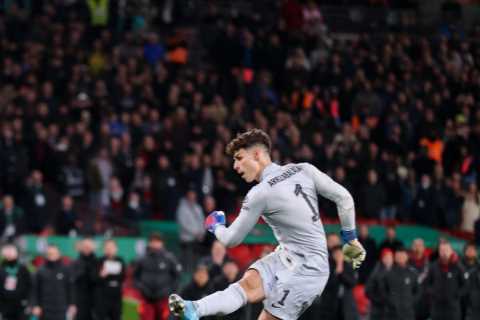 Kepa Arrizabalaga penalty miss was ‘karma’ for antics in previous League Cup final, says Chelsea..