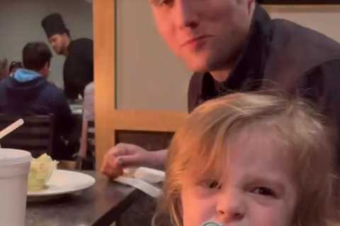 Teen Mom star Ryan Edwards’ wife Mackenzie shares a rare video of the troubled dad at dinner with..