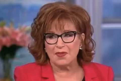 Joy Behar has dramatic fall during The View while sitting down as hosts rush to her aid