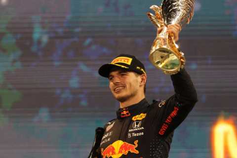 Red Bull confirm Max Verstappen’s mind-boggling £221MILLION deal with F1 champ tied down until 2028
