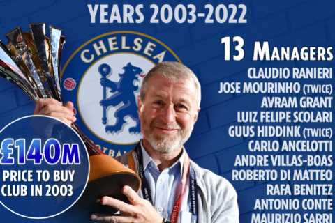 Abramovich’s Chelsea legacy in numbers, from billions spent on trophy cabinet to ruthless amount of ..