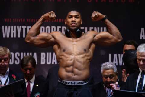 Anthony Joshua open to interim fight while brave Oleksandr Usyk serves on Ukrainian front line..