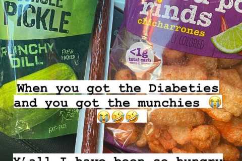 Teen Mom Mackenzie McKee indulges in pork rinds, beef jerky &amp; pickles as she says she has..