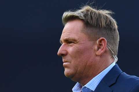 Shane Warne worked as pundit at T20 cricket in final public appearance before shock death aged 52