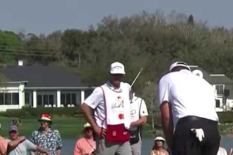 Watch Jon Rahm hit the ‘worst golf shot EVER’ as World No. 1 somehow leave 10-inch putt short at..