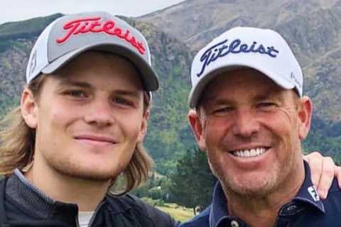 Shane Warne’s heartbroken son ‘expects him to walk in the door’ and family are ‘shattered’ after..