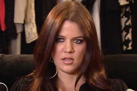 Kardashian fans think Khloe looks totally different in a resurfaced 2007 interview for season 1 of..