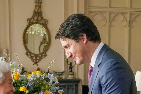 Queen welcomes Canadian PM Justin Trudeau to Windsor as she hosts first in-person event since Covid