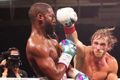 Logan Paul claims Floyd Mayweather ‘doesn’t have any money’ amid YouTuber’s pay row with boxing..