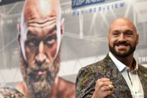 Tyson Fury denies being dropped by Dillian Whyte ahead of fight and claims he used rival as ‘a..