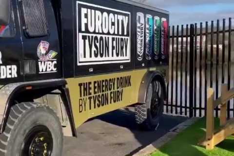 Tyson Fury gifted new ‘beast’ truck to help with Dillian Whyte training camp as dad John delivers..