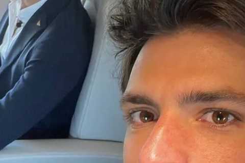 Inside Ferrari’s luxury private jet used to get between F1 races that Charles Leclerc and Carlos..