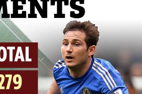 Chelsea legend Frank Lampard is head and shoulders above De Bruyne in all-time Premier League goal..