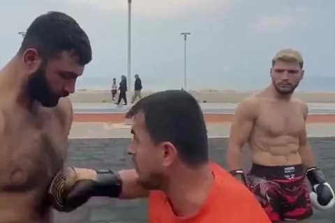 Tony Bellew slams coach’s ‘STUPID’ training methods after he unloads flurry of shots on three..