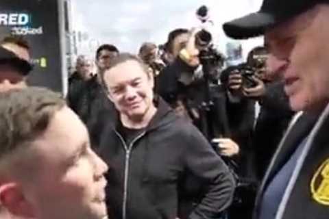 Frampton questions whether John Fury was ‘playing up to cameras’ by confronting him over Tommy vs..