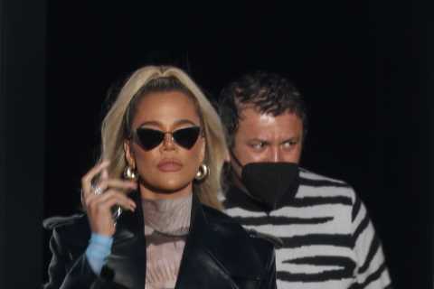 Khloe Kardashian shows off puffy pout after breaking silence on Tristan Thompson’s love child..