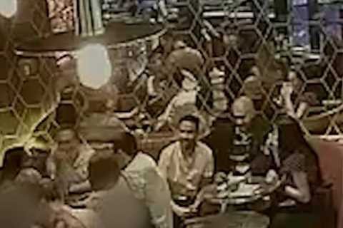 Shocking moment Met Police officer headbutts bar manager after being confronted for ‘breaking Covid ..