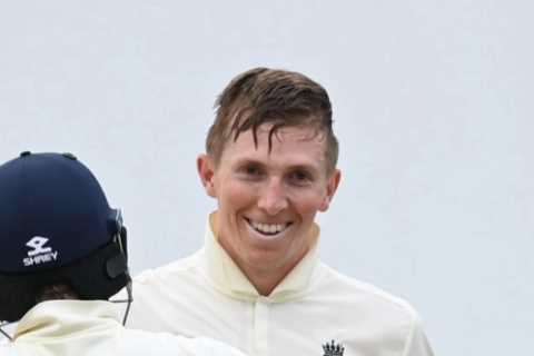 England finally show some batting resolve as Crawley and Root set tourists up for unlikely shot at..