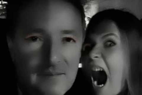 Piers Morgan rolls back the years in fun filtered Dracula selfie with wife Celia Walden