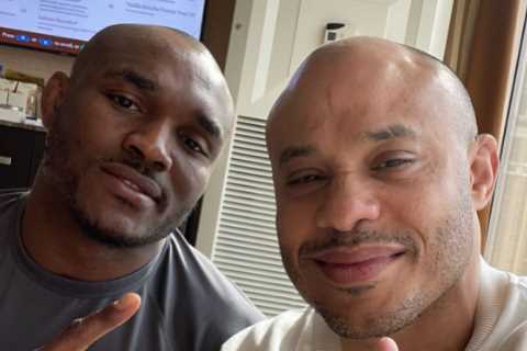Kamaru Usman’s manager calls Canelo Alvarez a ‘COWARD’ and predicts UFC champ will KO boxing star..
