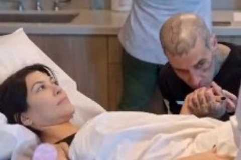 Kourtney Kardashian finally reveals she’s ‘trying for a baby’ with fiance Travis Barker in..