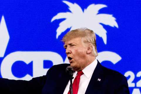 Democratic Group Says Trump Is Breaking Campaign Law by Not Declaring for 2024