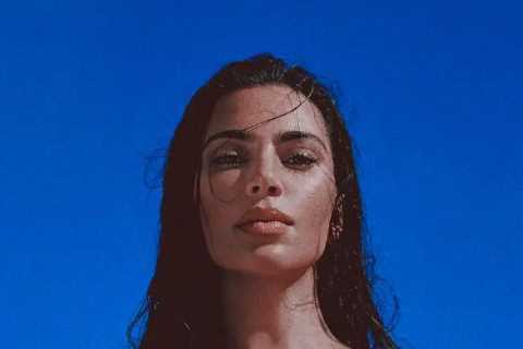 Kim Kardashian shows off curves in nude bikini in beach photoshoot as she reveals SKIMS swim line..