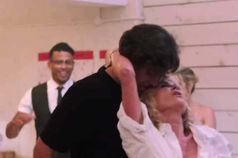 The Real Dirty Dancing viewers stunned as James Argent grinds on Anthea Turner in VERY racy dance