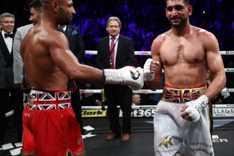 ‘He’s not going to stop’ – Amir Khan will NOT retire from boxing aged 35 and wants Kell Brook..