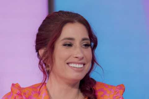 Stacey Solomon admits she doesn’t want to fork out £20 for a stone bin, so transforms one for £3