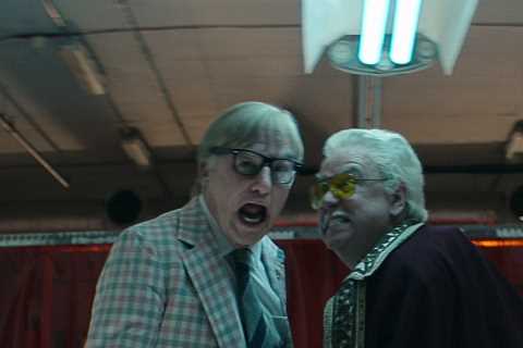 Mike Myers is unrecognisable as he makes epic TV return in Netflix comedy The Pentaverate