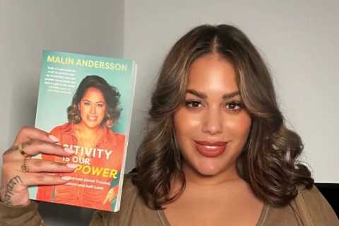 Malin Andersson glows as she shows off post-baby body just weeks after welcoming daughter
