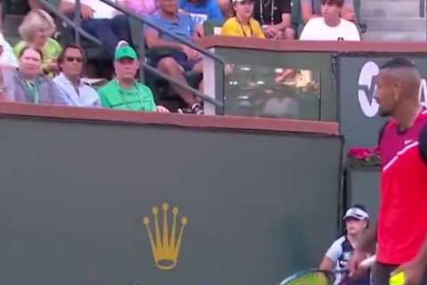 ‘Do you tell him how to act?’ – Tennis bad boy Nick Kyrgios brings watching-on Ben Stiller into..