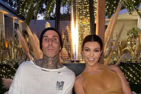 Kourtney Kardashian’s fiancé Travis Barker gifts her brother Rob an $800 bike for his 35th birthday