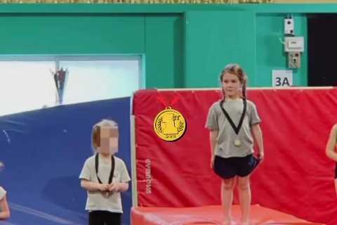 Sam Faiers ‘beyond proud’ of emotional daughter Rosie as she wins first place at gymnastics..
