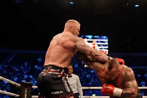 ‘He wasn’t lying’ – Hafthor Bjornsson admits Eddie Hall ‘really can punch’ but says ‘technique won’ ..