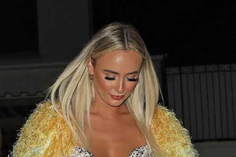 Love Island’s Millie Court wows in feathered outfit as she steps out in LA ahead of filming massive ..