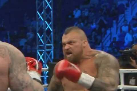 Fans complain Eddie Hall vs Thor stream DOWN as they struggle to log on to website for huge fight