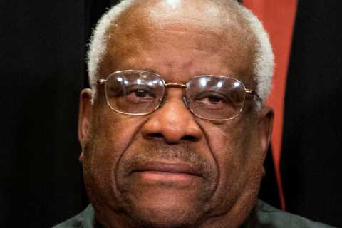Justice Clarence Thomas Hospitalized With Flulike Symptoms, Court Says
